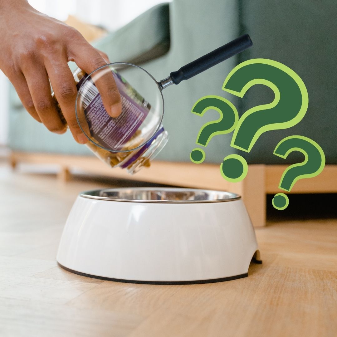 Hundefutter Deklaration Beispiel Etikett